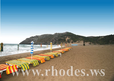 TSAMBIKA BEACH - RHODES, GREECE