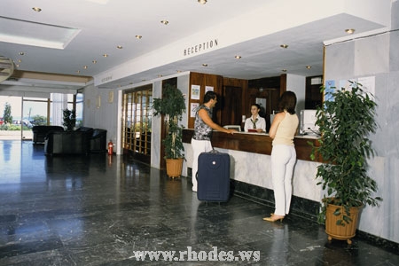 Hotel Aquarium View | Rhodes Town | Island Rhodes | reception